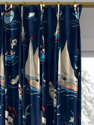 Disney Home x Sanderson Donald Duck Made to Measure Curtains or Roman Blind, Night Fishing - thumbnail 6