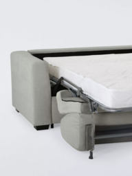 John Lewis Slumber Large 3 Seater Sofa Bed, Dark Leg - thumbnail 6