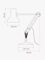 Anglepoise Type 75 Mini Desk Lamp - thumbnail 5