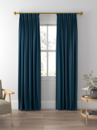 Sanderson Tuscany II Made to Measure Curtains or Roman Blind, Navy - thumbnail 5