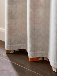 Orla Kiely Multi Stem Pair Lined Eyelet Curtains - thumbnail 3