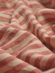 Piglet in Bed Pembroke Stripe Linen Blend Bedding - thumbnail 2