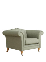 Laura Ashley Gloucester Armchair, Oak Leg - thumbnail 1