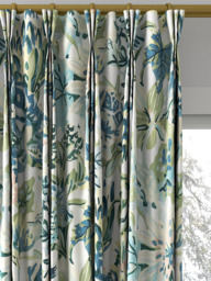 Harlequin Perennials Made to Measure Curtains or Roman Blind, Seaglass/Exhale - thumbnail 6