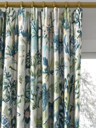 Harlequin Perennials Made to Measure Curtains or Roman Blind, Seaglass/Exhale - thumbnail 2