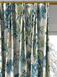 Harlequin Perennials Made to Measure Curtains or Roman Blind, Seaglass/Exhale - thumbnail 4