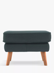 G Plan Vintage The Sixty Five Leather Footstool - thumbnail 1