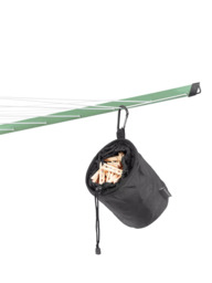 Brabantia Lift-O-Matic Rotary Clothes Outdoor Airer Washing Line with Ground Spike, Cover, Peg Bag and Pegs, 50m - thumbnail 3