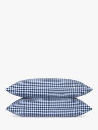 Piglet in Bed Washed Cotton Percale Gingham Bedding - thumbnail 5