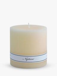 Neptune Blyton Unscented Wax Pillar Candle, 680g, Calico - thumbnail 1