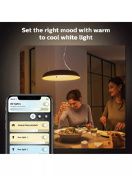 Philips Hue White Ambiance Amaze LED Smart Ceiling Light with Bluetooth and Dimmer Switch - thumbnail 2