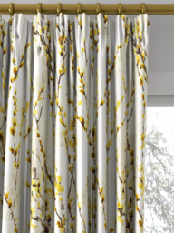 Harlequin Salice Made to Measure Curtains or Roman Blind, Mustard - thumbnail 2