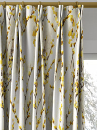 Harlequin Salice Made to Measure Curtains or Roman Blind, Mustard - thumbnail 4