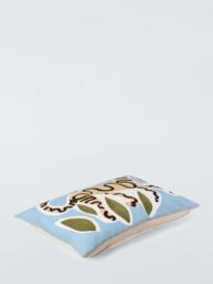 John Lewis Marcus Cushion, Blue Light - thumbnail 3