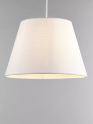 John Lewis Sophia Pure Linen Tapered Lampshade