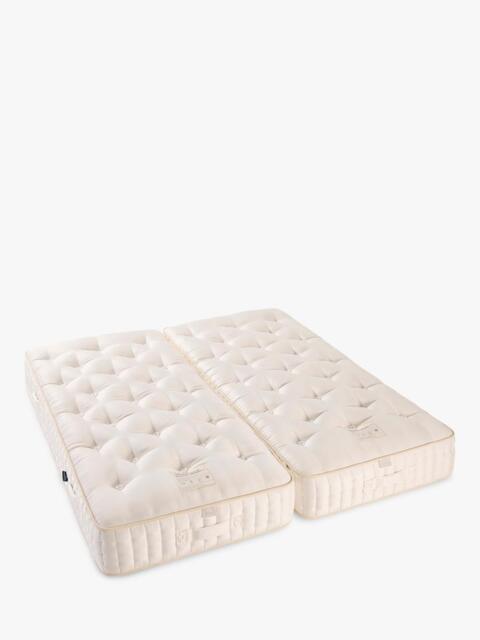 John Lewis British Natural Collection Hovingham Lambswool 13000 Pocket Spring Zip Link Mattress, Emperor - image 1
