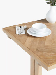 John Lewis Estate 6-10 Seater Extending Dining Table, Natural - thumbnail 5
