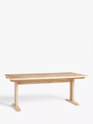 John Lewis Estate 6-10 Seater Extending Dining Table, Natural - thumbnail 1