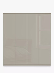 John Lewis Elstra 200cm Wardrobe with Glass Hinged Doors - thumbnail 2