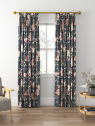 Clarke & Clarke Camile Made to Measure Curtains or Roman Blind, Spice/Duck - thumbnail 5