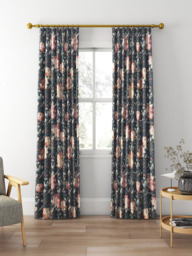 Clarke & Clarke Camile Made to Measure Curtains or Roman Blind, Spice/Duck - thumbnail 3
