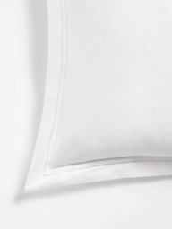 John Lewis Dalton Egyptian Cotton Sateen Bedding, 800 Thread Count, White - thumbnail 2