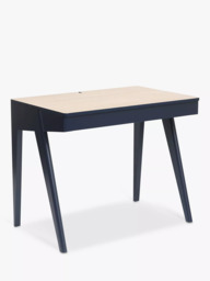 John Lewis Lift Storage Desk, Blue - thumbnail 1