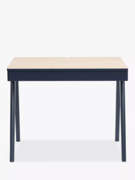John Lewis Lift Storage Desk, Blue - thumbnail 2
