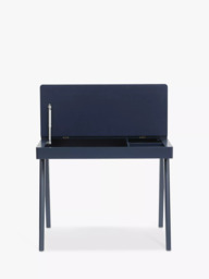 John Lewis Lift Storage Desk, Blue - thumbnail 3