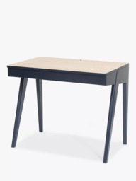John Lewis Lift Storage Desk, Blue - thumbnail 5