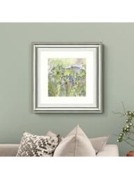 John Lewis Catherine Stephenson 'Agapanthus Grasses II' Framed Print, 50 x 50cm - thumbnail 2