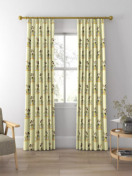 Disney Home x Sanderson Minnie Made to Measure Curtains or Roman Blind, Sherbet - thumbnail 3