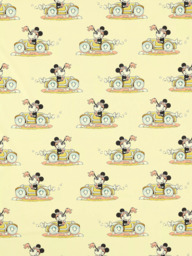 Disney Home x Sanderson Minnie Made to Measure Curtains or Roman Blind, Sherbet - thumbnail 1