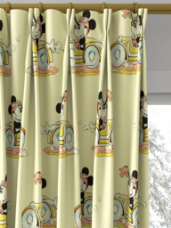 Disney Home x Sanderson Minnie Made to Measure Curtains or Roman Blind, Sherbet - thumbnail 4