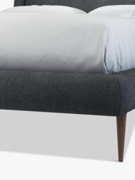 John Lewis Mid-Century Sweep Upholstered Bed Frame, Double - thumbnail 5
