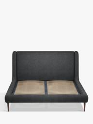 John Lewis Mid-Century Sweep Upholstered Bed Frame, Double - thumbnail 3