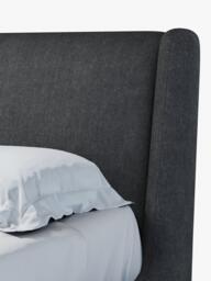 John Lewis Mid-Century Sweep Upholstered Bed Frame, Double - thumbnail 6