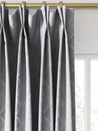Harlequin Tanable Made to Measure Curtains or Roman Blind, Silver - thumbnail 4