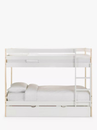Julian Bowen Nellie Bunk Bed, Single, White/Pine - thumbnail 6