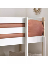 Julian Bowen Nellie Bunk Bed, Single, White/Pine - thumbnail 5