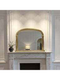 Yearn Refined Arched Overmantel Wall Mirror - thumbnail 3
