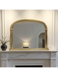 Yearn Refined Arched Overmantel Wall Mirror - thumbnail 4