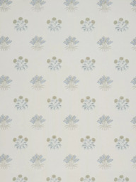 William Morris At Home Marigold Tree Embroidered Made to Measure Curtains or Roman Blind, Woad - thumbnail 1