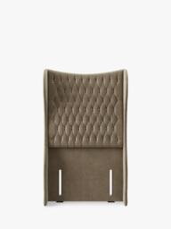 Hypnos Elizabeth Extra Wide Upholstered Headboard, Single - thumbnail 1