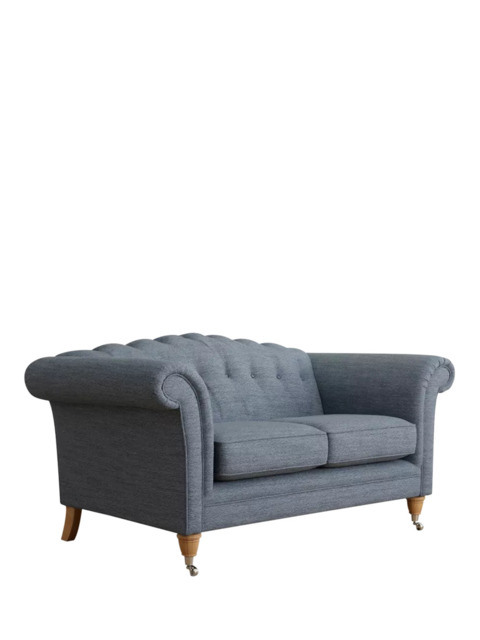Laura Ashley Gloucester Small 2 Seater Sofa, Oak Leg - image 1