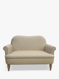John Lewis Marlborough Small 2 Seater Sofa, Natural Stripe - thumbnail 1