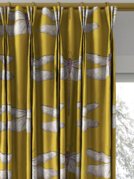 Harlequin Demoiselle Made to Measure Curtains or Roman Blind, Chartreuse/Grape - thumbnail 6