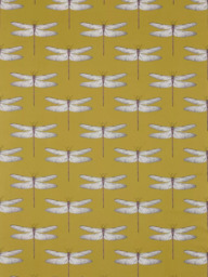 Harlequin Demoiselle Made to Measure Curtains or Roman Blind, Chartreuse/Grape - thumbnail 1