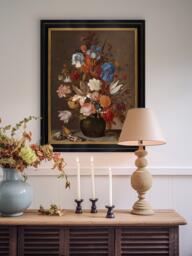 Brookpace Lascelles Floral Framed Canvas Print, 60 x 50cm - thumbnail 2