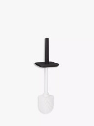 John Lewis Soft Touch Toilet Brush and Holder - thumbnail 2